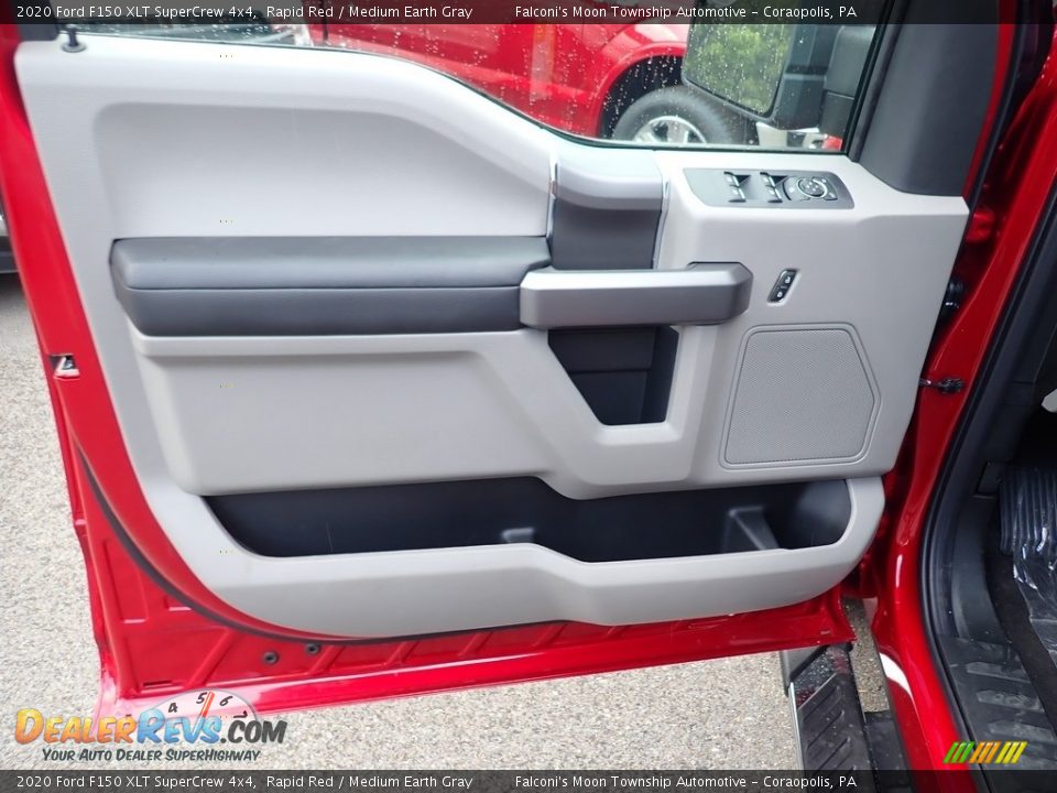 2020 Ford F150 XLT SuperCrew 4x4 Rapid Red / Medium Earth Gray Photo #9