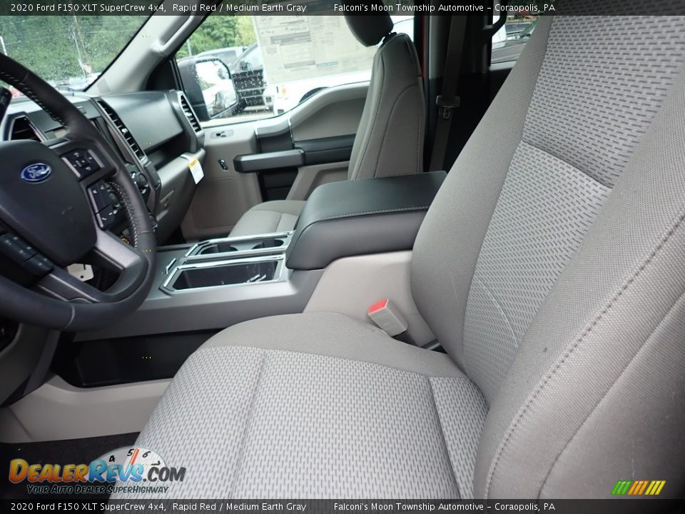 Front Seat of 2020 Ford F150 XLT SuperCrew 4x4 Photo #10