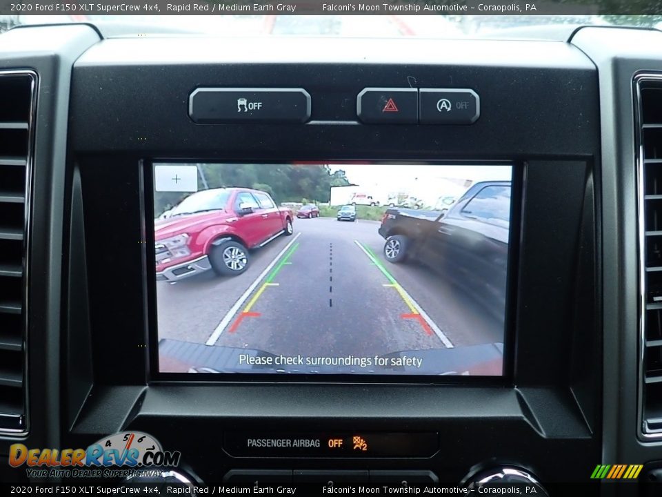 2020 Ford F150 XLT SuperCrew 4x4 Rapid Red / Medium Earth Gray Photo #14