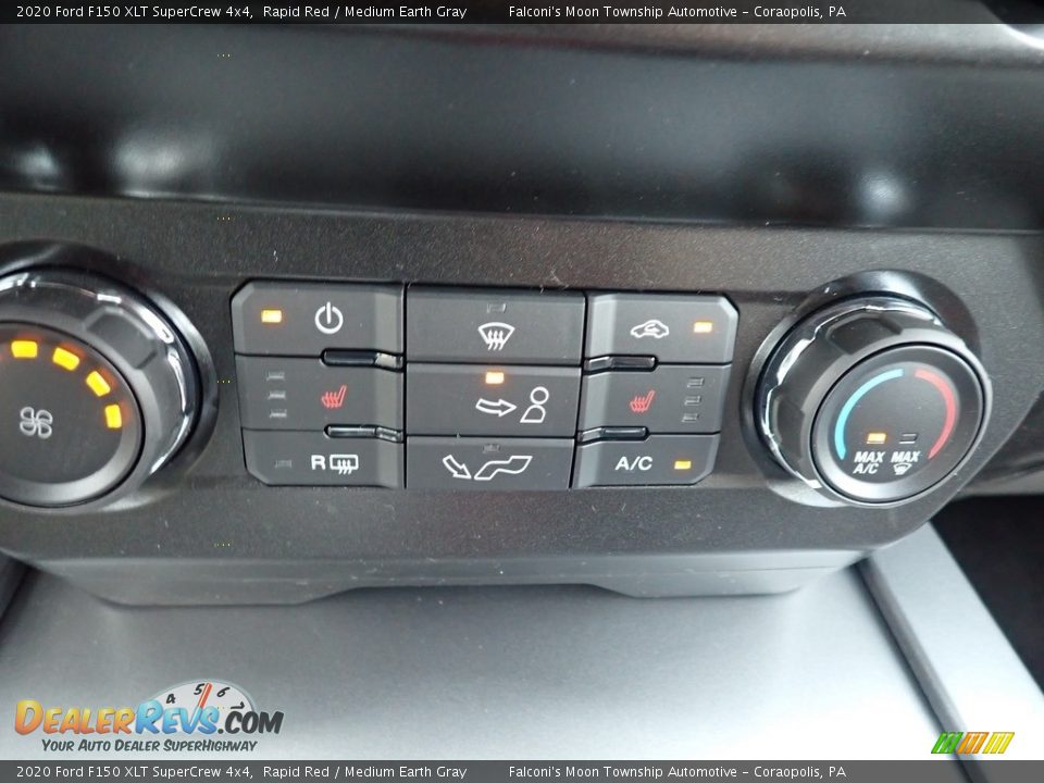 2020 Ford F150 XLT SuperCrew 4x4 Rapid Red / Medium Earth Gray Photo #15