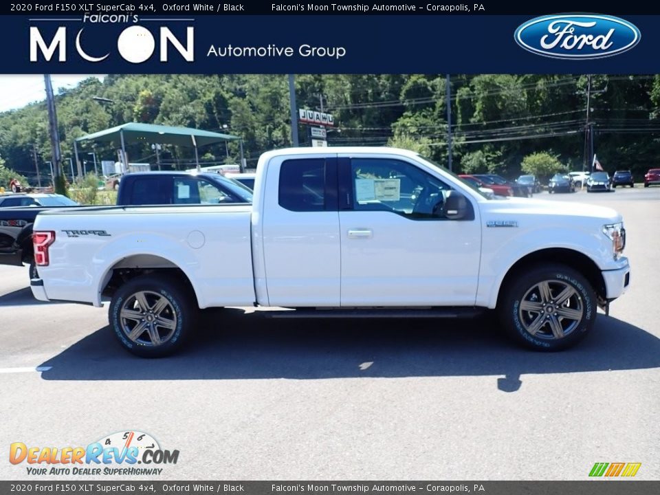 2020 Ford F150 XLT SuperCab 4x4 Oxford White / Black Photo #1