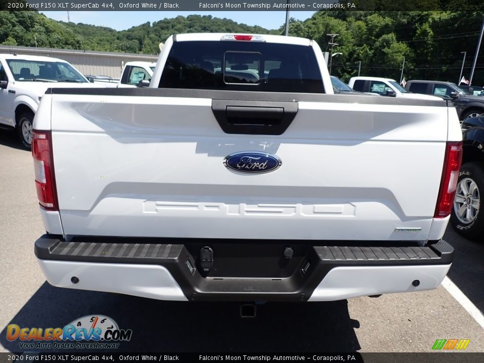 2020 Ford F150 XLT SuperCab 4x4 Oxford White / Black Photo #4