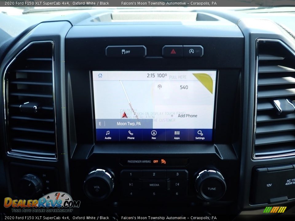 2020 Ford F150 XLT SuperCab 4x4 Oxford White / Black Photo #11