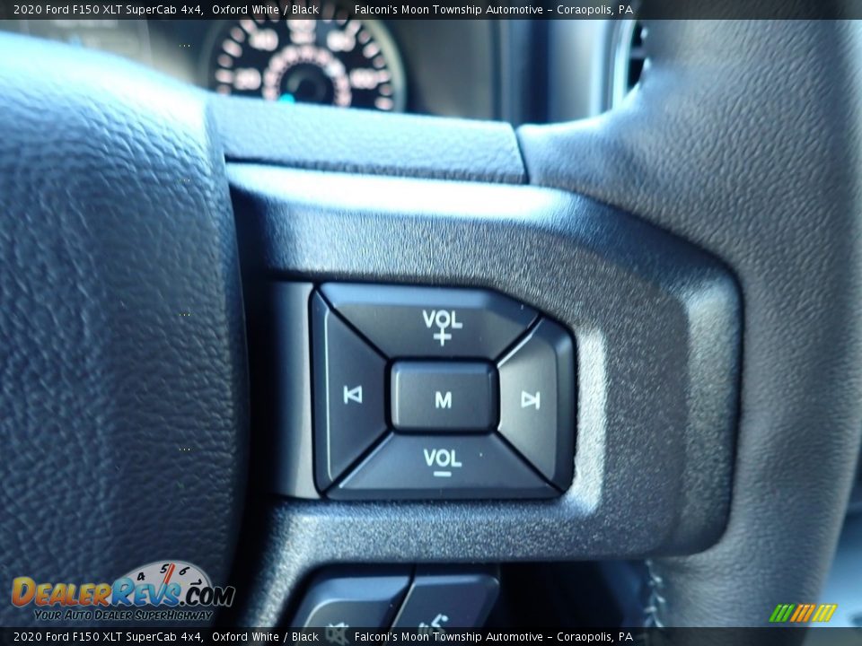 2020 Ford F150 XLT SuperCab 4x4 Oxford White / Black Photo #13