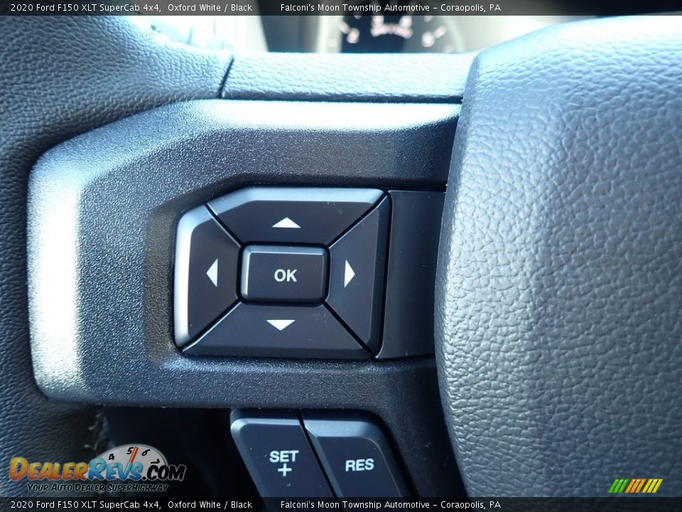 2020 Ford F150 XLT SuperCab 4x4 Oxford White / Black Photo #14