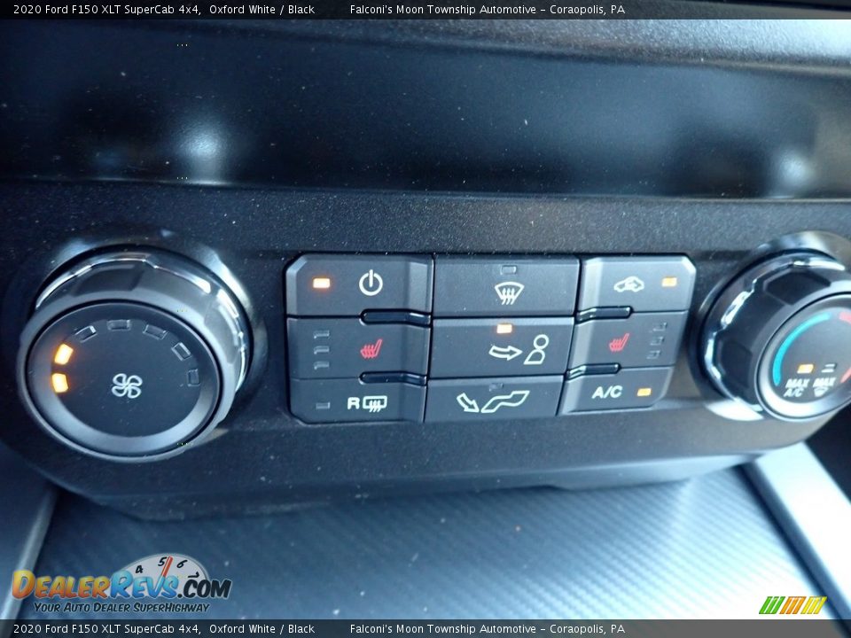 2020 Ford F150 XLT SuperCab 4x4 Oxford White / Black Photo #15
