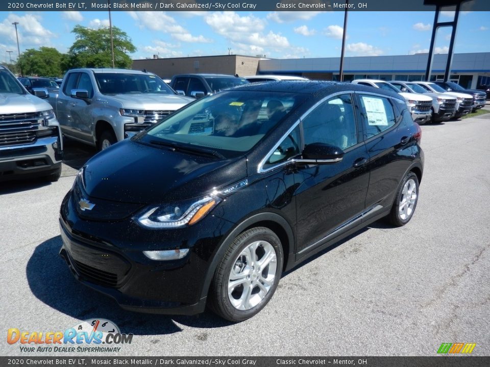 2020 Chevrolet Bolt EV LT Mosaic Black Metallic / Dark Galvanized/­Sky Cool Gray Photo #1