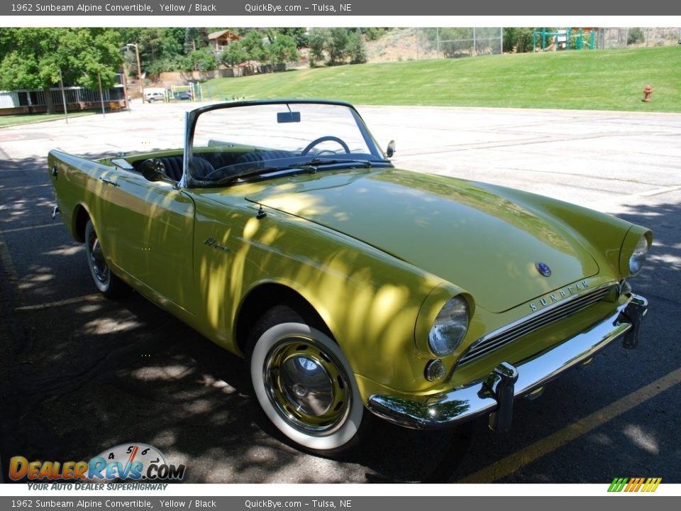 Yellow 1962 Sunbeam Alpine Convertible Photo #2