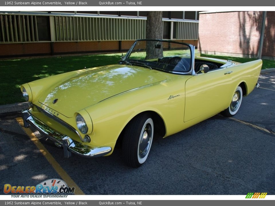 Front 3/4 View of 1962 Sunbeam Alpine Convertible Photo #9