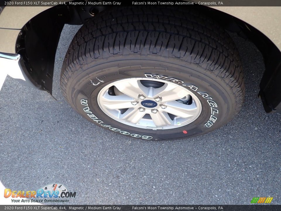 2020 Ford F150 XLT SuperCab 4x4 Magnetic / Medium Earth Gray Photo #8