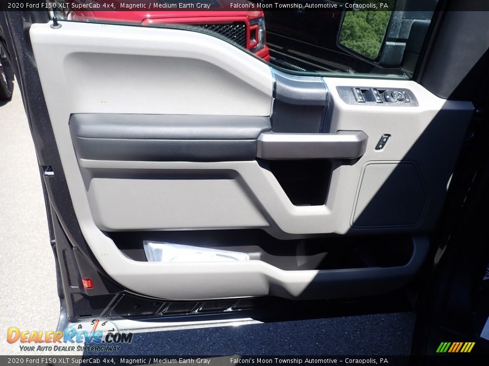 2020 Ford F150 XLT SuperCab 4x4 Magnetic / Medium Earth Gray Photo #13