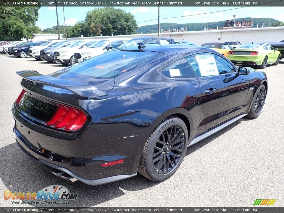 Shadow Black 2020 Ford Mustang GT Premium Fastback Photo #9