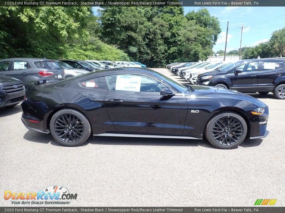 Shadow Black 2020 Ford Mustang GT Premium Fastback Photo #10