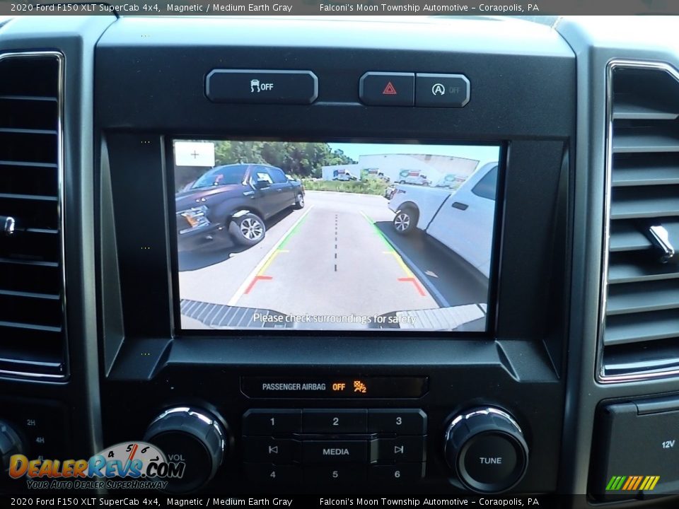 2020 Ford F150 XLT SuperCab 4x4 Magnetic / Medium Earth Gray Photo #15