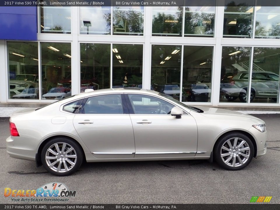 Luminous Sand Metallic 2017 Volvo S90 T6 AWD Photo #2