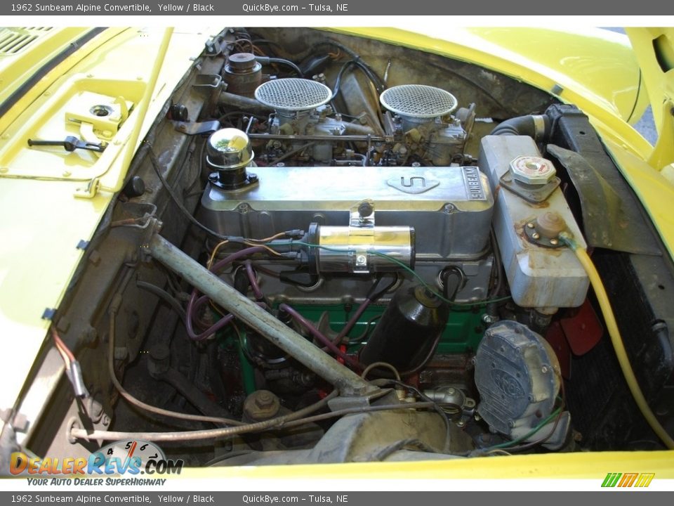 1962 Sunbeam Alpine Convertible 1.6 Liter OHV 8-Valve 4 Cylinder Engine Photo #26