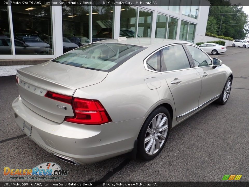 Luminous Sand Metallic 2017 Volvo S90 T6 AWD Photo #3