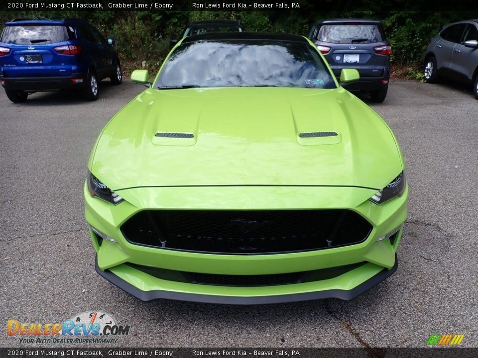 2020 Ford Mustang GT Fastback Grabber Lime / Ebony Photo #4