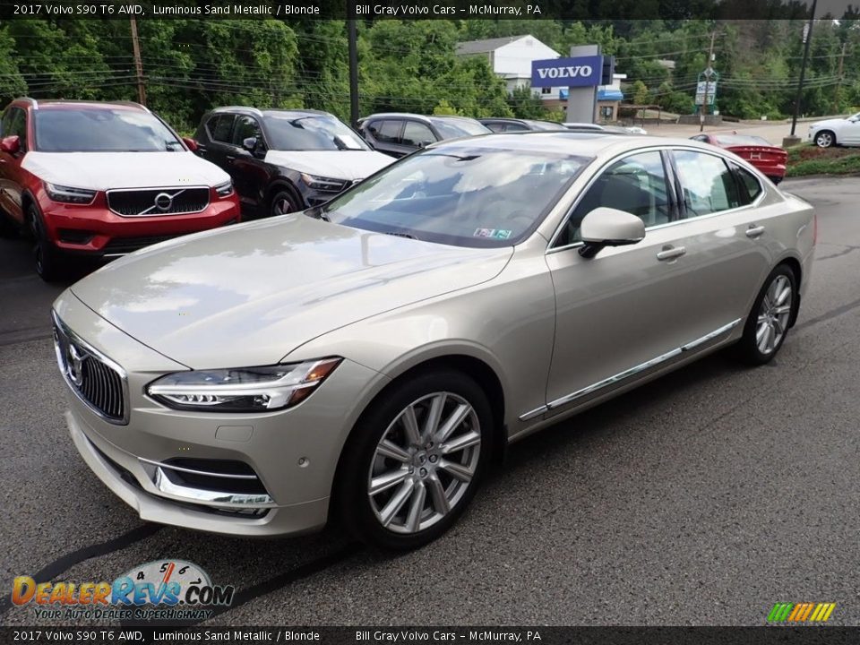 Luminous Sand Metallic 2017 Volvo S90 T6 AWD Photo #8