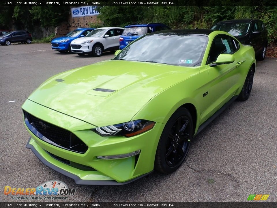 2020 Ford Mustang GT Fastback Grabber Lime / Ebony Photo #5