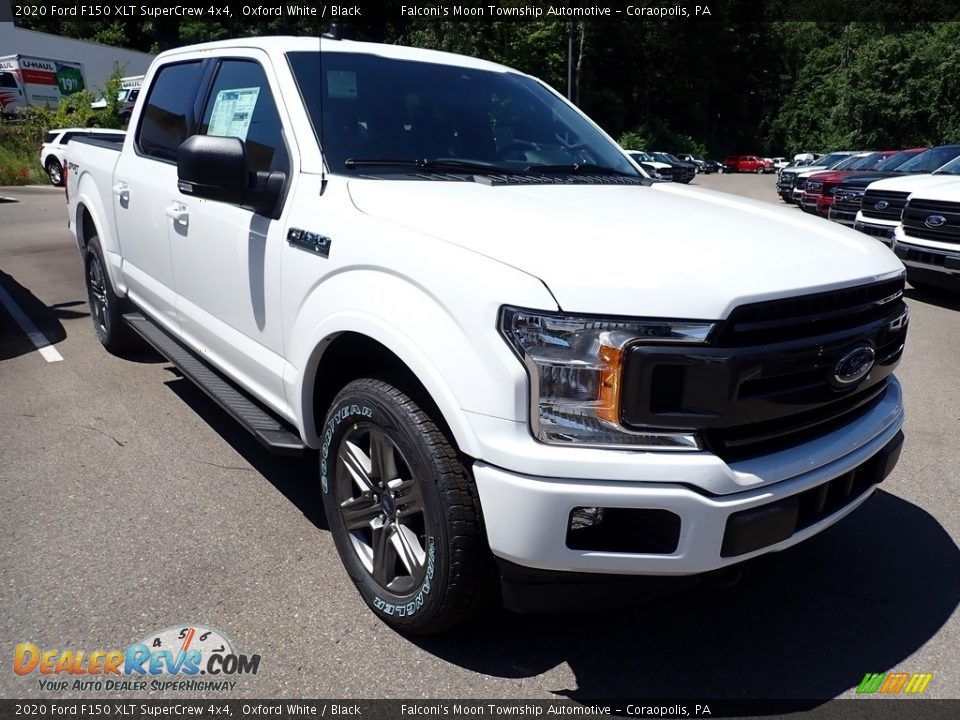 2020 Ford F150 XLT SuperCrew 4x4 Oxford White / Black Photo #6