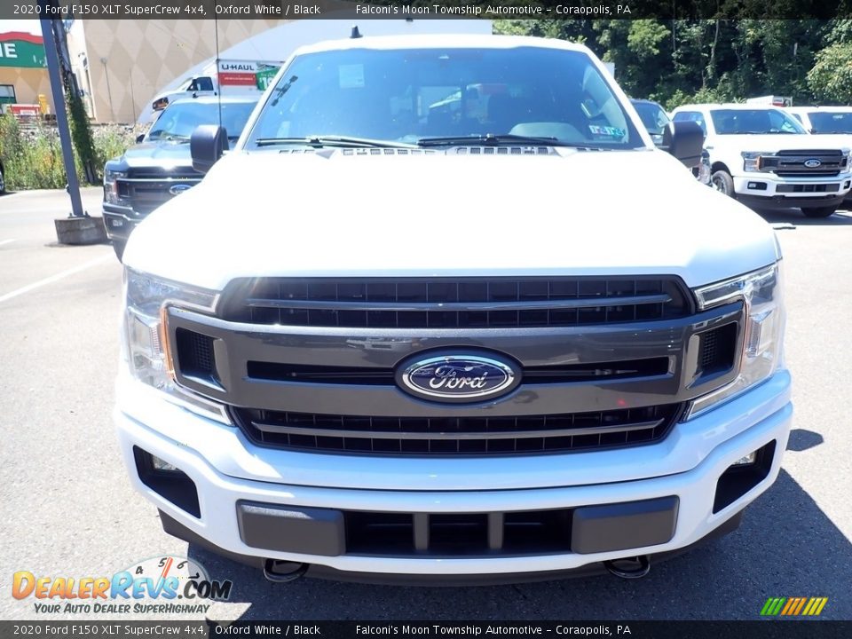 2020 Ford F150 XLT SuperCrew 4x4 Oxford White / Black Photo #7