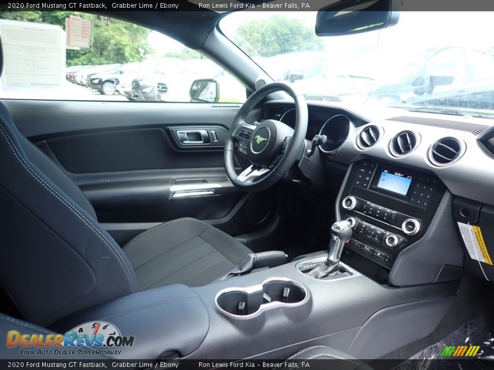 2020 Ford Mustang GT Fastback Grabber Lime / Ebony Photo #10