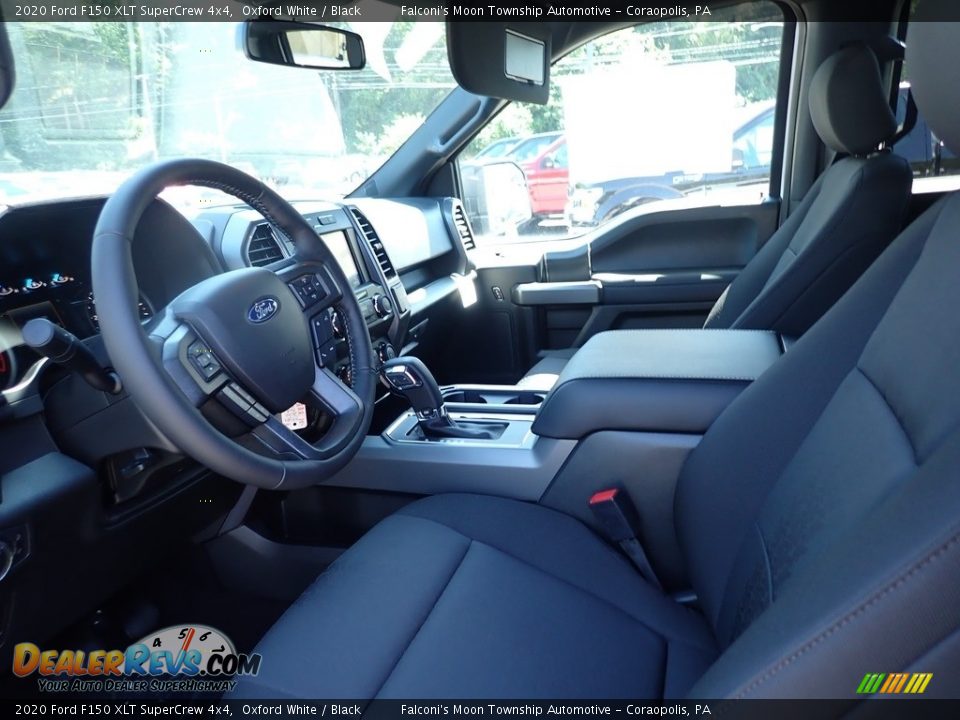 2020 Ford F150 XLT SuperCrew 4x4 Oxford White / Black Photo #9