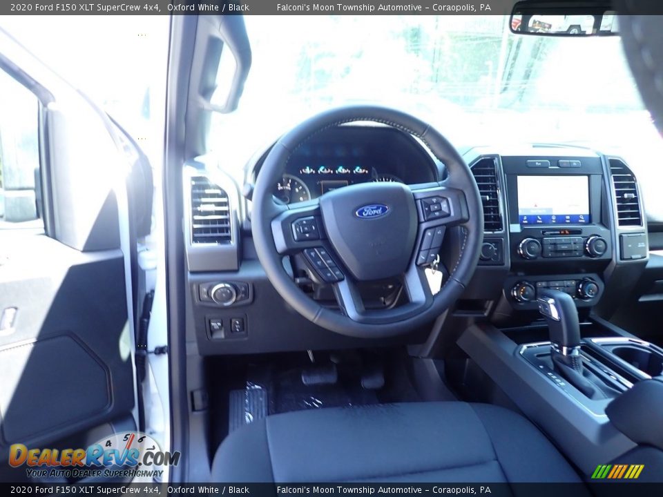 2020 Ford F150 XLT SuperCrew 4x4 Oxford White / Black Photo #11