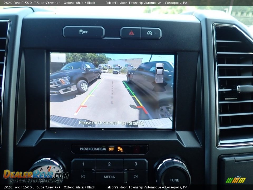 2020 Ford F150 XLT SuperCrew 4x4 Oxford White / Black Photo #15