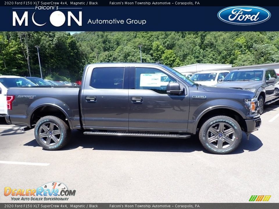 2020 Ford F150 XLT SuperCrew 4x4 Magnetic / Black Photo #1