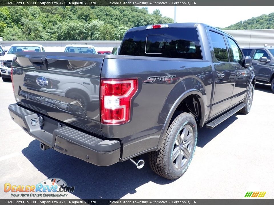 2020 Ford F150 XLT SuperCrew 4x4 Magnetic / Black Photo #2