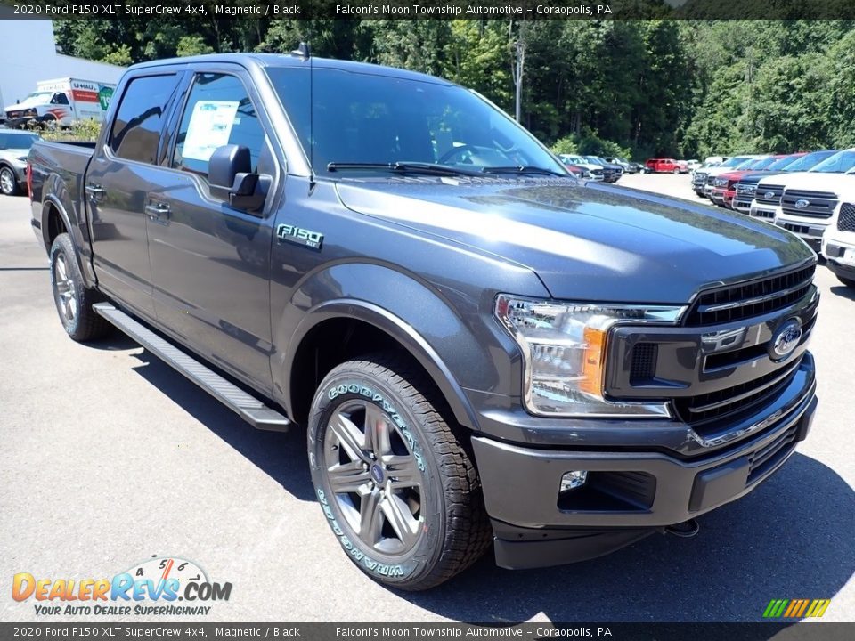 2020 Ford F150 XLT SuperCrew 4x4 Magnetic / Black Photo #3
