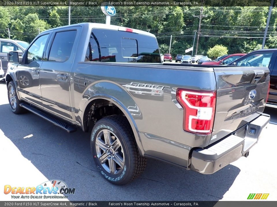 2020 Ford F150 XLT SuperCrew 4x4 Magnetic / Black Photo #6