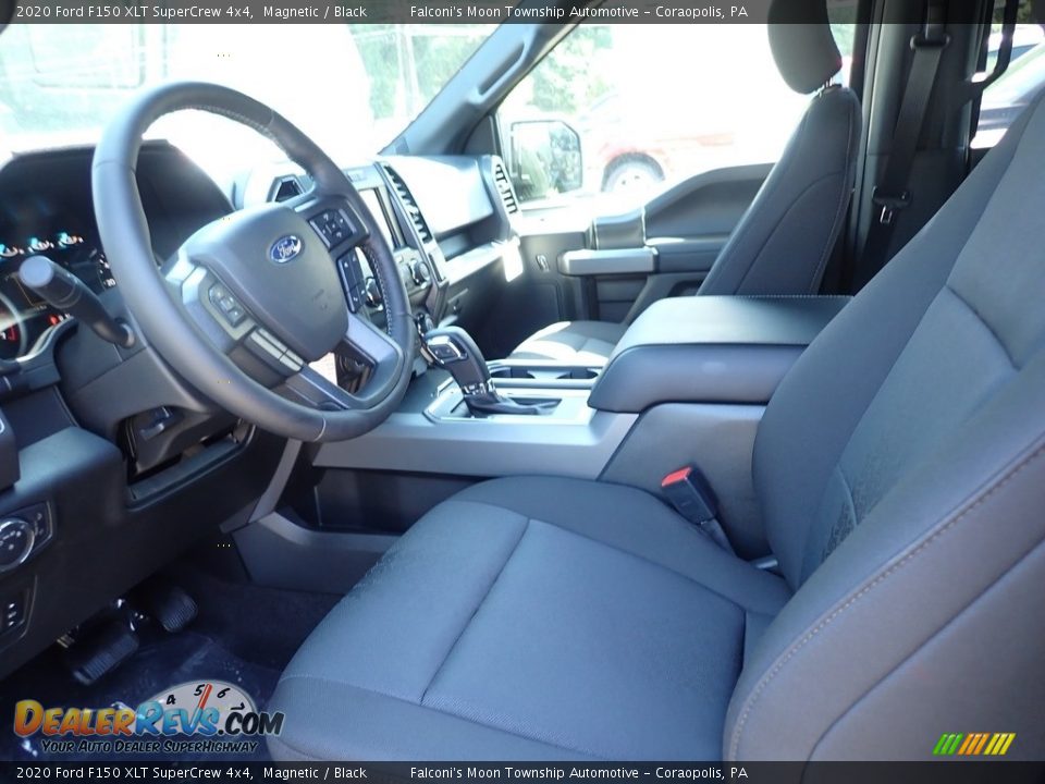 2020 Ford F150 XLT SuperCrew 4x4 Magnetic / Black Photo #10