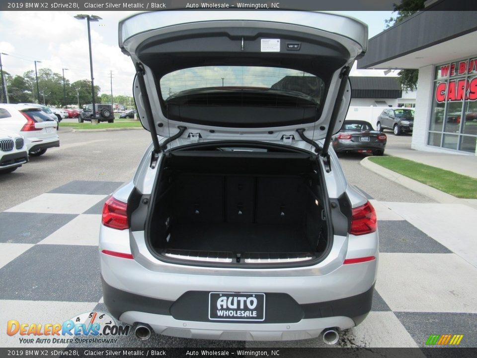 2019 BMW X2 sDrive28i Glacier Silver Metallic / Black Photo #5