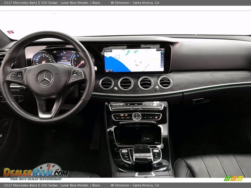 2017 Mercedes-Benz E 300 Sedan Lunar Blue Metallic / Black Photo #17