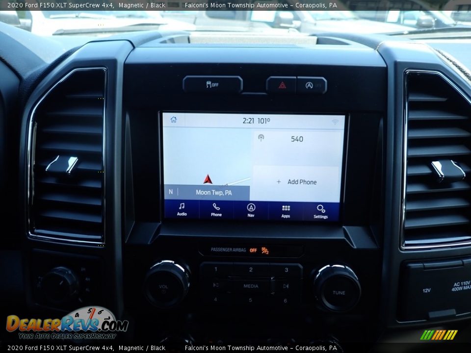 2020 Ford F150 XLT SuperCrew 4x4 Magnetic / Black Photo #13