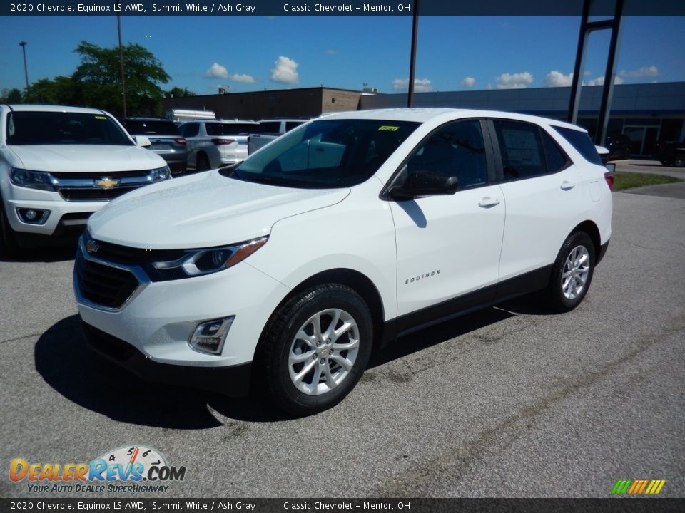 2020 Chevrolet Equinox LS AWD Summit White / Ash Gray Photo #1