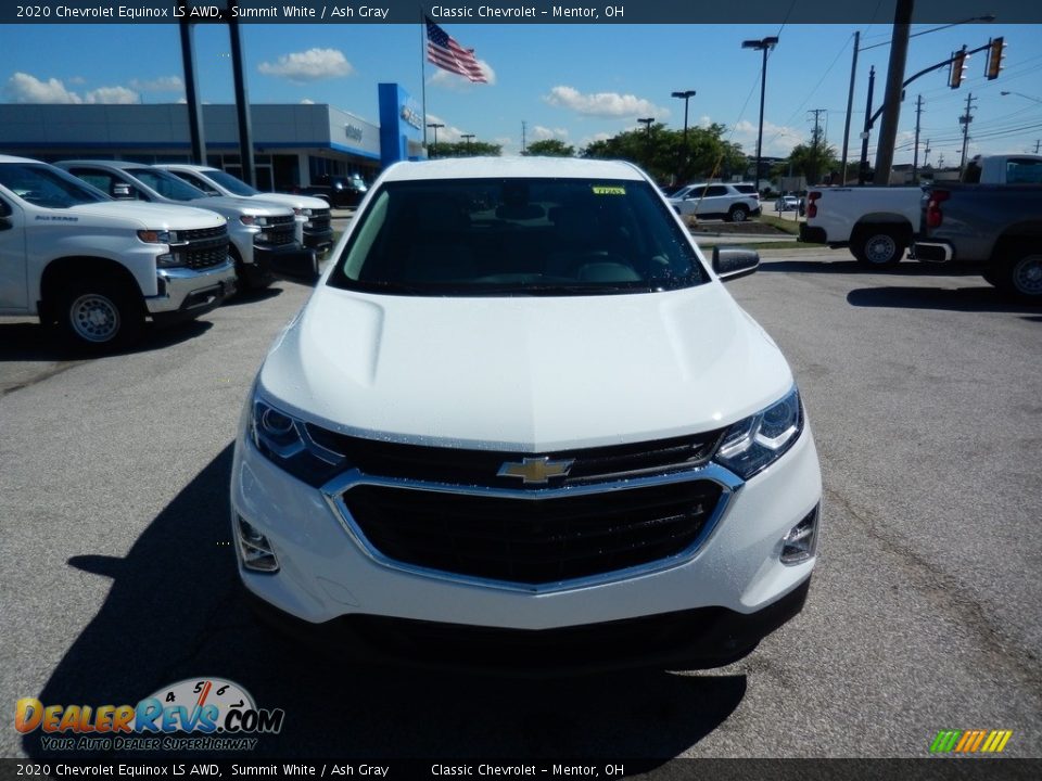 2020 Chevrolet Equinox LS AWD Summit White / Ash Gray Photo #2
