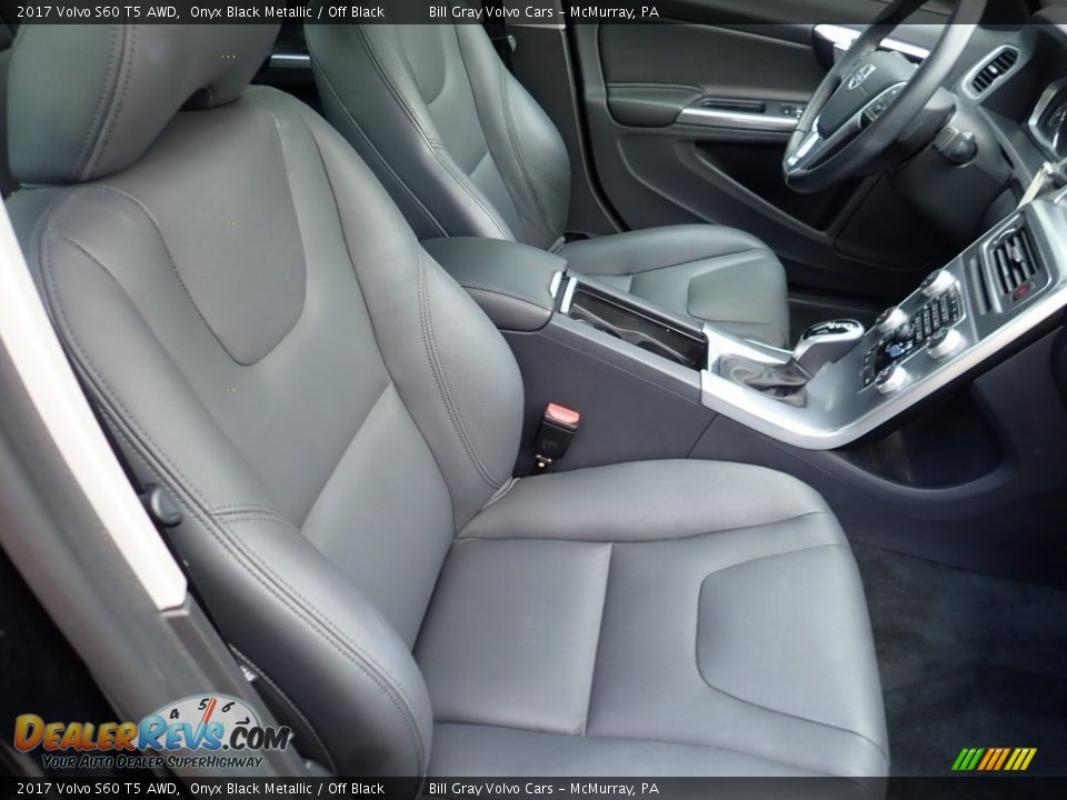 Front Seat of 2017 Volvo S60 T5 AWD Photo #11