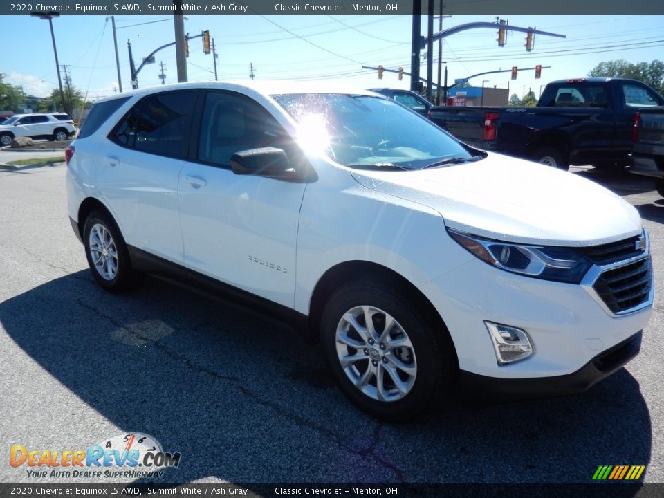 2020 Chevrolet Equinox LS AWD Summit White / Ash Gray Photo #3
