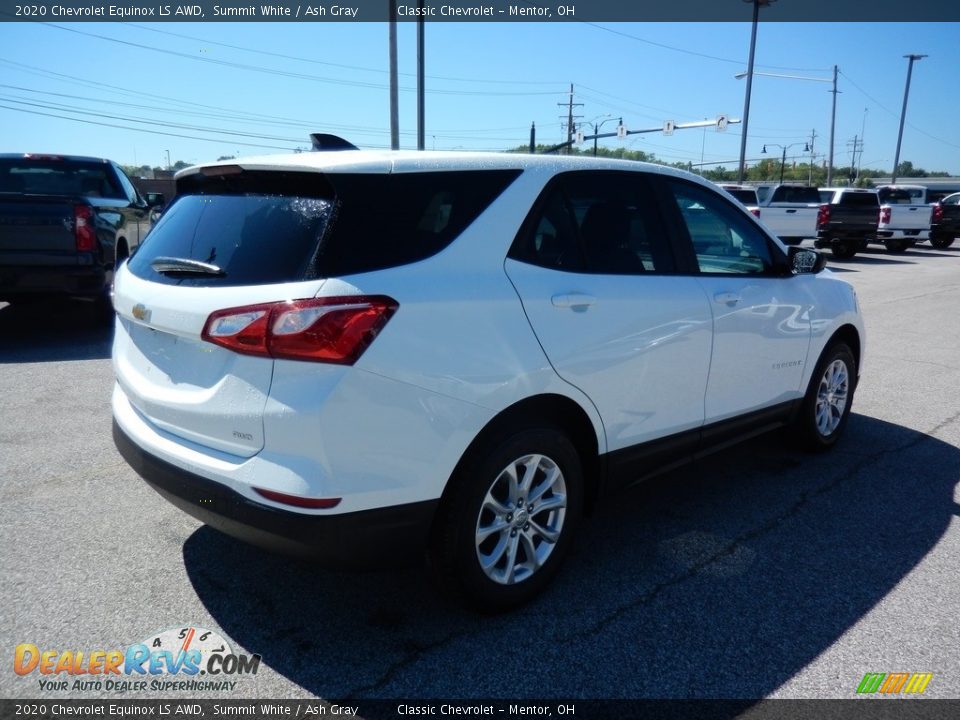 2020 Chevrolet Equinox LS AWD Summit White / Ash Gray Photo #4