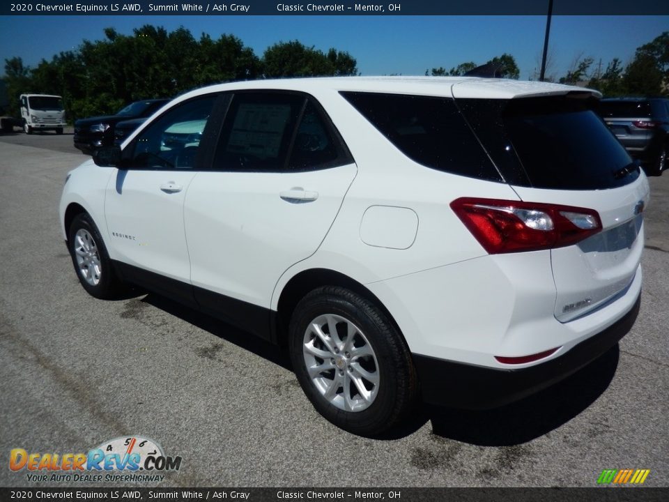 2020 Chevrolet Equinox LS AWD Summit White / Ash Gray Photo #5