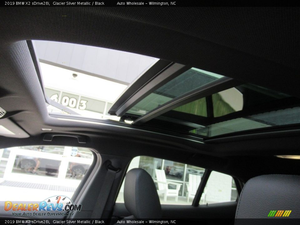 2019 BMW X2 sDrive28i Glacier Silver Metallic / Black Photo #11