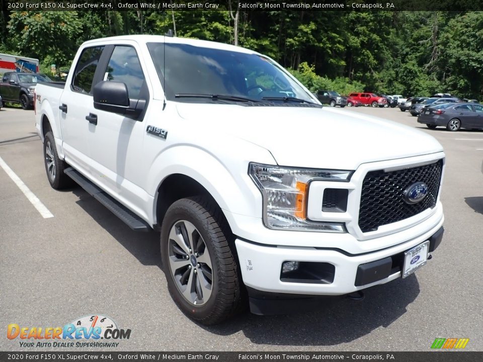 Front 3/4 View of 2020 Ford F150 XL SuperCrew 4x4 Photo #3