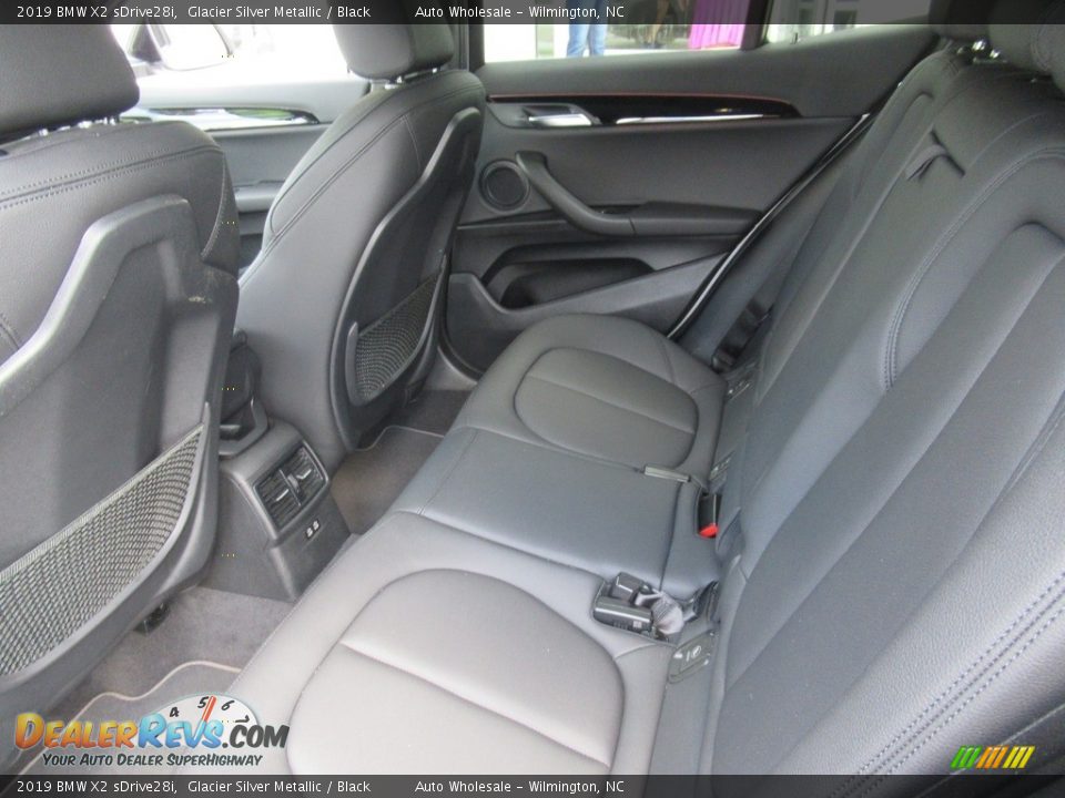 2019 BMW X2 sDrive28i Glacier Silver Metallic / Black Photo #12