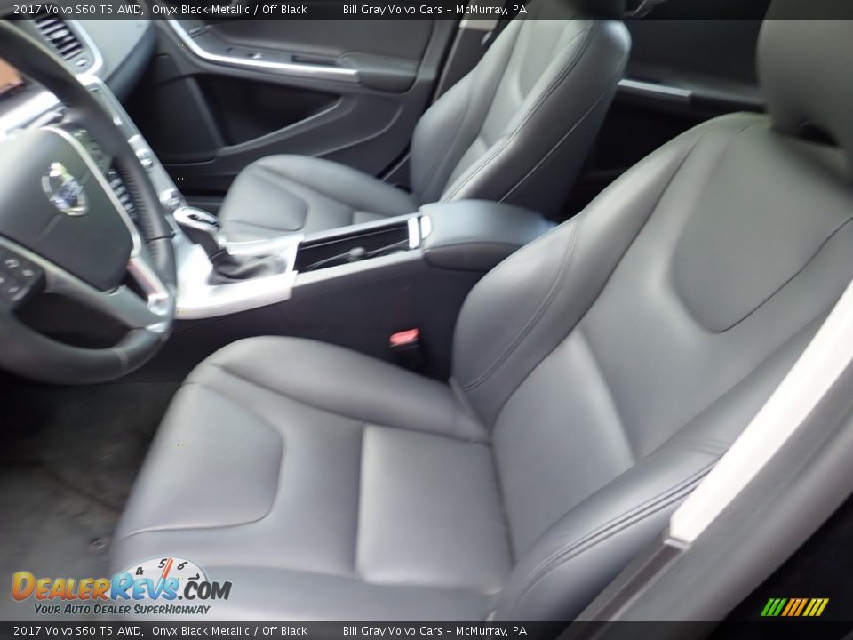 Front Seat of 2017 Volvo S60 T5 AWD Photo #15