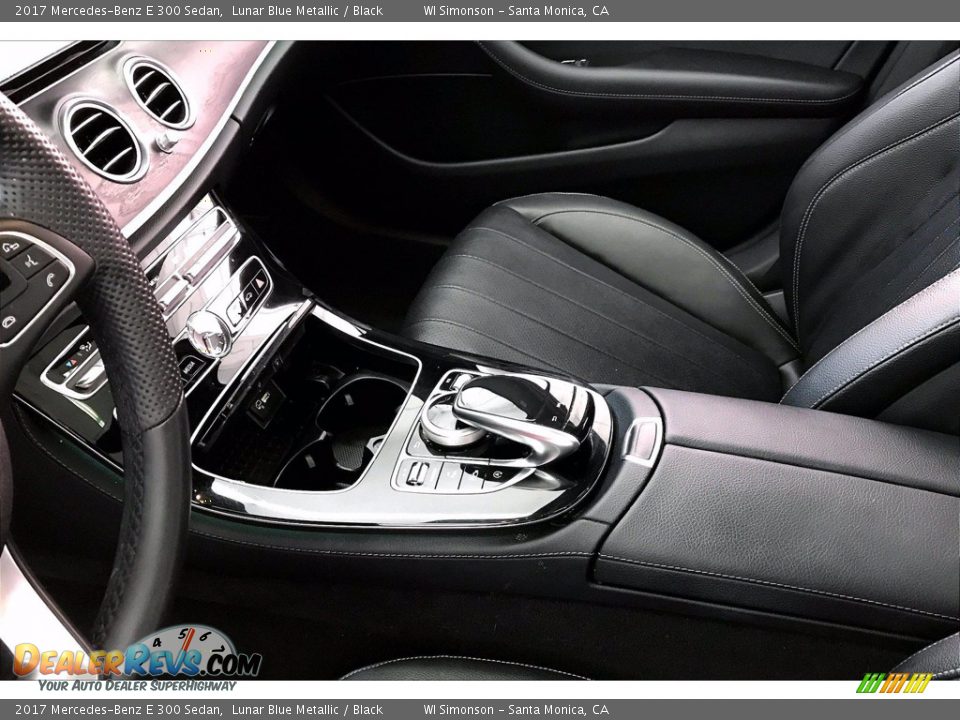 2017 Mercedes-Benz E 300 Sedan Lunar Blue Metallic / Black Photo #23