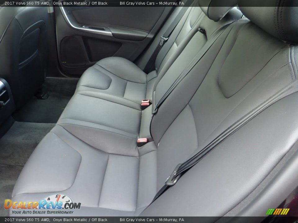 Rear Seat of 2017 Volvo S60 T5 AWD Photo #16